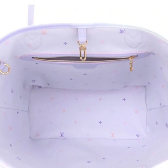 SOLD Louis Vuitton Giant Monogram Neverfull MM Sunrise Pastel Spring in the City - Picture 4 of 16